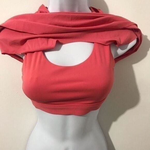 Athleta raspberry  Sports bra size S ….S25 - Picture 6 of 6